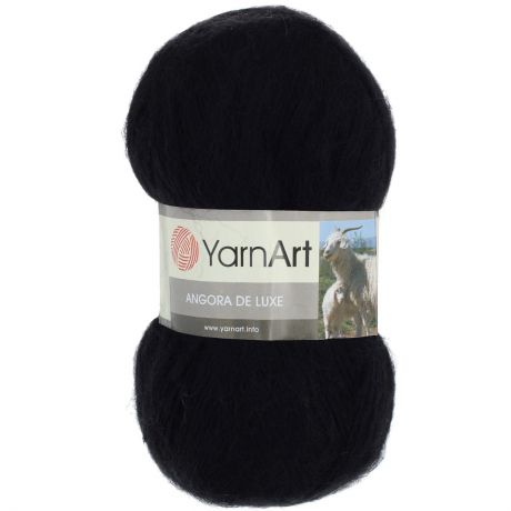 Пряжа для вязания YarnArt "Angora De Luxe", цвет: черный (585), 520 м, 100 г, 5 шт