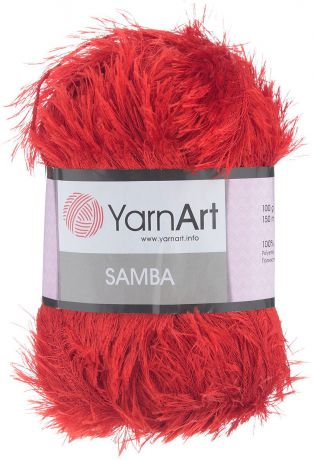 Пряжа для вязания YarnArt "Samba", цвет: алый (156), 150 м, 100 г, 5 шт