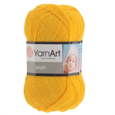 Пряжа для вязания YarnArt "Baby", цвет: янтарный (586), 150 м, 50 г, 5 шт