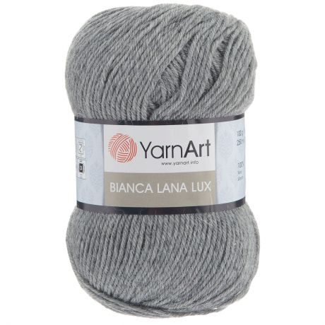 Пряжа для вязания YarnArt "Bianca Lana Lux", цвет: темно-серый (859), 240 м, 100 г, 5 шт