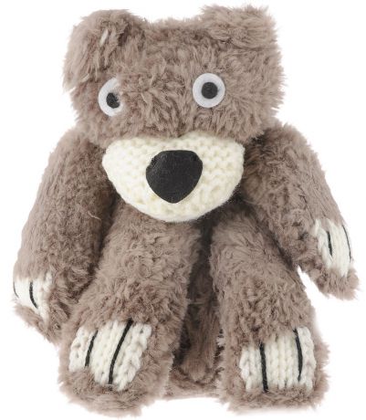 Пряжа для вязания Katia "Teddy Bear Scarf II", цвет: коричневый, светло-бежевый (56), 150 г, 100 м