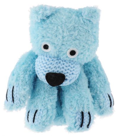 Пряжа для вязания Katia "Teddy Bear Scarf II", цвет: голубой (54), 150 г, 100 м