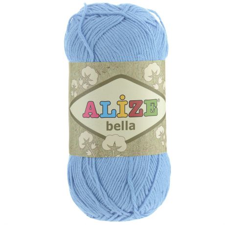 Пряжа для вязания Alize "Bella", цвет: голубой (40), 180 м, 50 г, 5 шт