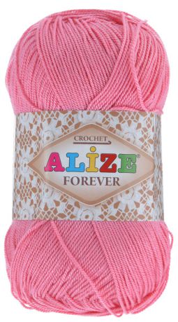 Пряжа для вязания Alize "Forever", цвет: розовый (39), 300 м, 50 г, 5 шт