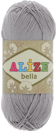Пряжа для вязания Alize "Bella", цвет: пепельно-серый (21), 180 м, 50 г, 5 шт