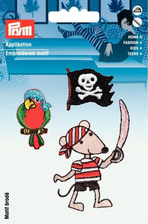 Термоаппликация Prym "Пираты", 3 шт