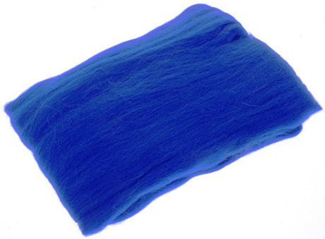 Шерсть для валяния "RTO", цвет: синий (04), 50 г