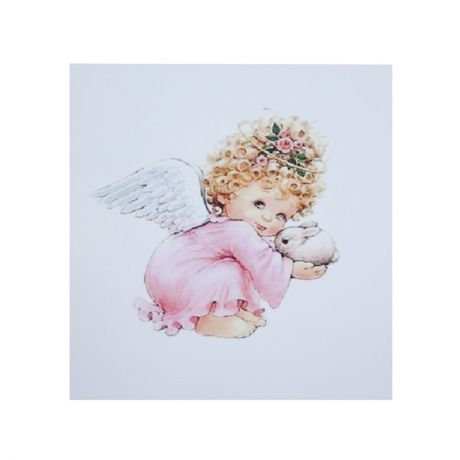 Набор для создания картины Магия хобби "Ангел в розовом", в технике папертоль