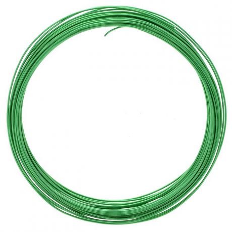 Проволока для рукоделия "Астра", цвет: зеленый (25), 1 мм х 10 м