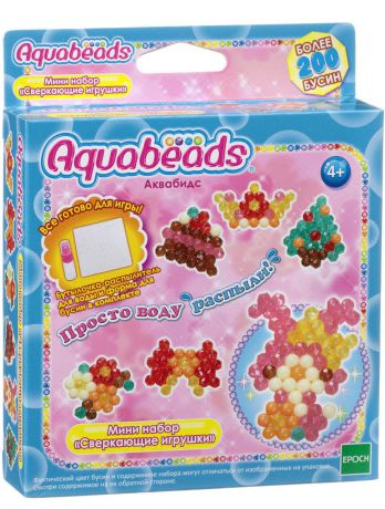 Aquabeads Мини-набор Сверкающие игрушки