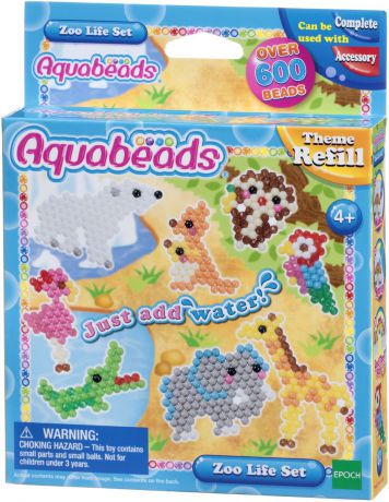 Aquabeads Набор для изготовления игрушек Зверюшки в зоопарке