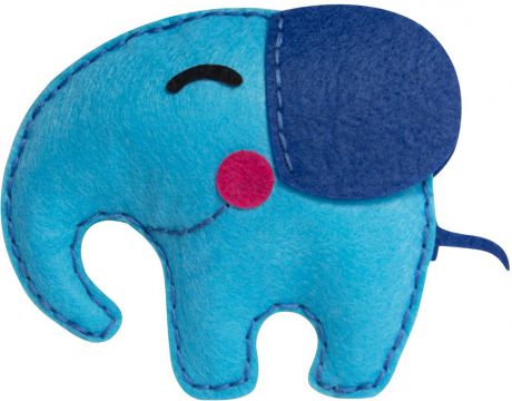 Набор для изготовления игрушки Feltrica "Голубой слон", фетр