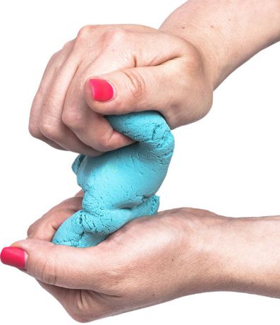 Dream Makers Пластилин для детской лепки Fluffy цвет голубой
