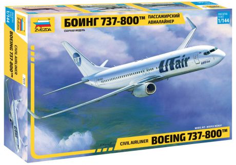 Звезда Сборная модель Пассажирский авиалайнер Боинг 737-800