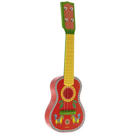Djeco Гитара "Animambo", цвет: красный, зеленый, желтый