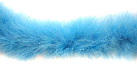 Боа "Пух", цвет: голубой, 1,8 м