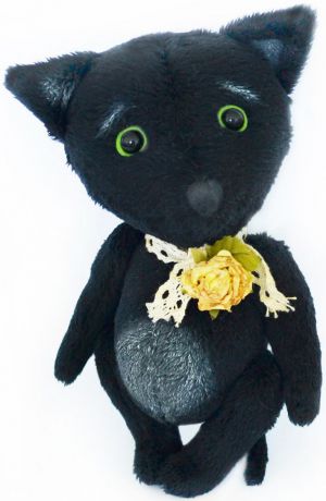 Набор для шитья игрушек Мехомания "Чёрный котёнок"
