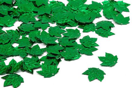 Пайетки "Ideal", цвет: зеленый (4), 22 х 22 мм, 50 г
