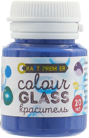 Краситель для эпоксидных смол Craft Premier "Colour Glass. Азурит", 20 мг