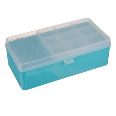 Коробка для мелочей "Trivol", двухъярусная, цвет: в ассортименте, 21,2 см х 12,2 см х 6,7 см