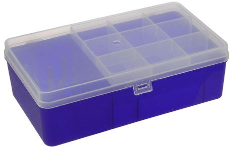 Коробка для мелочей "Trivol", двухъярусная, цвет в ассортименте, 21,2 х 12,2 х 6,7 см