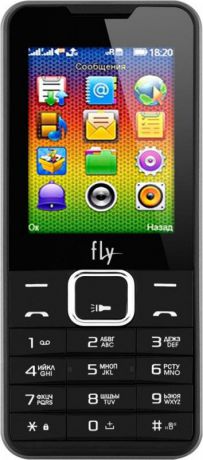 Мобильный телефон Fly FF243, черный