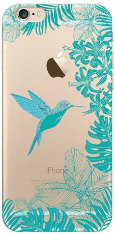 Deppa Art Case чехол для Apple iPhone 6/6s, Jungle (колибри)