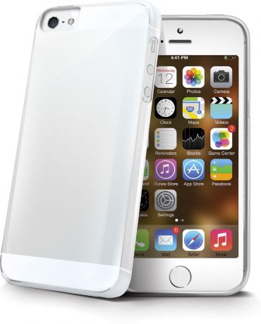 Celly Gelskin чехол для Apple iPhone 5/5s/SE, Clear