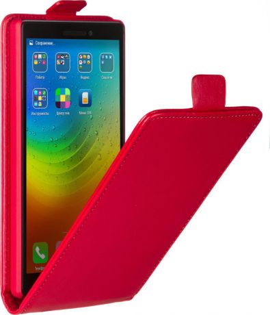 Skinbox Flip Case чехол для Lenovo Vibe X2, Red