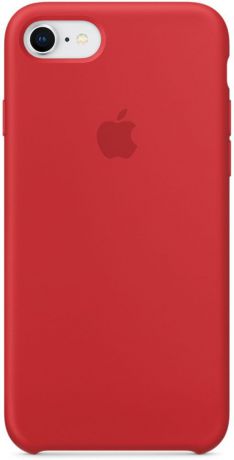 Apple Silicone Case чехол для iPhone 7/8, Product Red