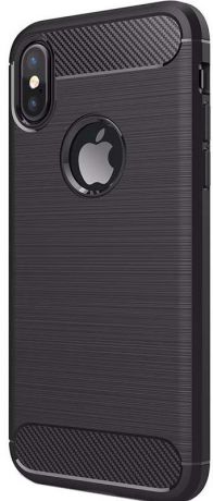 Eva IP8A012B-X чехол для Apple iPhone X, Black Carbon