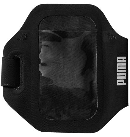 Чехол для телефона Puma PR Sport Phone Armband, цвет: черный, размер S/M. 05345401