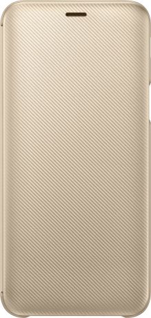 Samsung Wallet Cover чехол для Galaxy J6 (2018), Gold