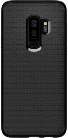 Защитный чехол Spigen Liquid Air Matte Black для Samsung Galaxy S9+