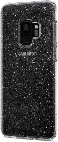 Защитный чехол Spigen Liquid Crystal Glitter Crystal Quartz для Samsung Galaxy S9