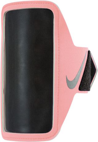 Чехол для телефона на руку Nike, цвет: розовый, серебряный. N.RN.65.698.OS