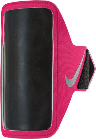 Чехол для телефона на руку Nike, цвет: розовый, серебряный. N.RN.65.673.OS