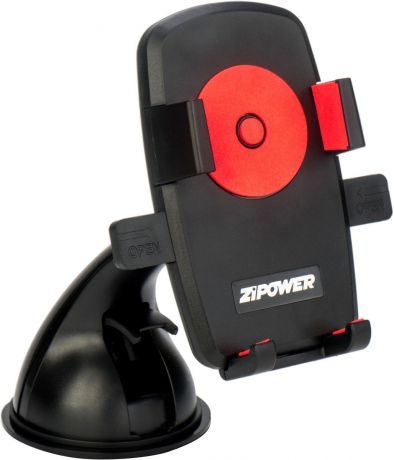 Держатель автомобильный "Zipower", для телефона, 50-80 мм. PM 6627