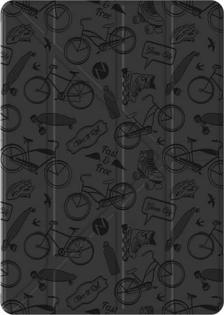 Deppa Wallet Onzo чехол для Apple iPad 9.7, Dark Gray