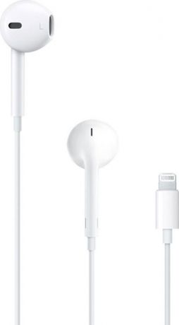 Apple EarPods Lightning, White наушники