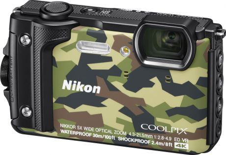 Компактный фотоаппарат Nikon Coolpix W300, Camouflage