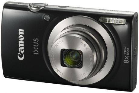 Компактный фотоаппарат Canon IXUS 185, Black