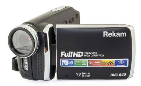 Видеокамера Rekam DVC-540, Black