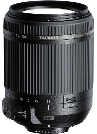 Объектив Tamron 18-200mm F/3.5-6.3 DI II VC, Black для Nikon