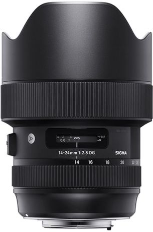 Объектив Sigma AF 14-24 mm F/2.8 DG HSM/A, Black для Canon
