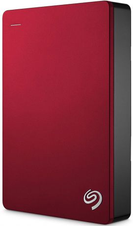 Портативный внешний жесткий диск Seagate HDD 5 TB Backup Plus Slim , 2.5", USB 3.0, красный