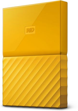 WD My Passport 2TB, Yellow внешний жесткий диск (WDBLHR0020BYL-EEUE)