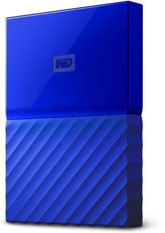 WD My Passport 2TB, Blue внешний жесткий диск (WDBLHR0020BBL-EEUE)