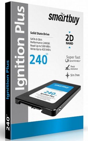Smartbuy Ignition Plus 240GB SSD-накопитель (SB240GB-IGNP-25SAT3)