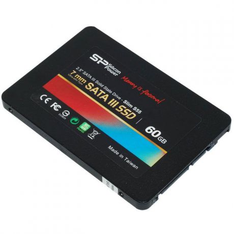 SSD диск Silicon Power Slim S55 60GB (SP060GBSS3S55S25)